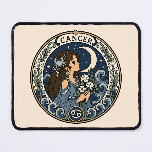 Item preview, Zodiac Sign Cancer - The Crab designed and sold by FloreDreamStudio.
