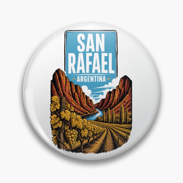 Item preview, San Rafael Argentina Vintage Travel Tourism designed and sold by TravelersGems.