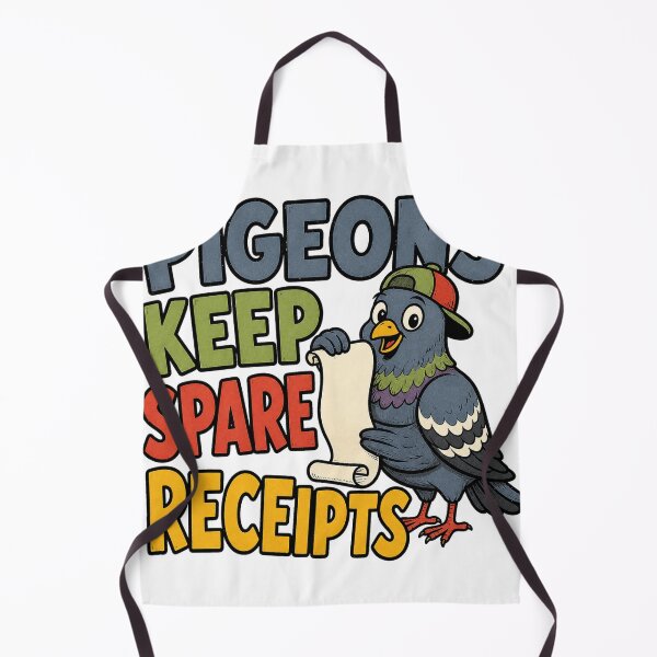 Item preview, Pigeons Keep Spare Receipts designed and sold by aihrgdesign.