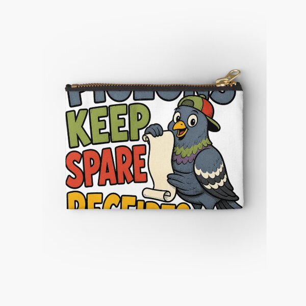 Item preview, Pigeons Keep Spare Receipts designed and sold by aihrgdesign.