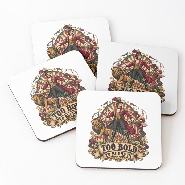 Item preview,  Fearless Ringmaster & Roaring Lion Vintage Circus designed and sold by urbinet.
