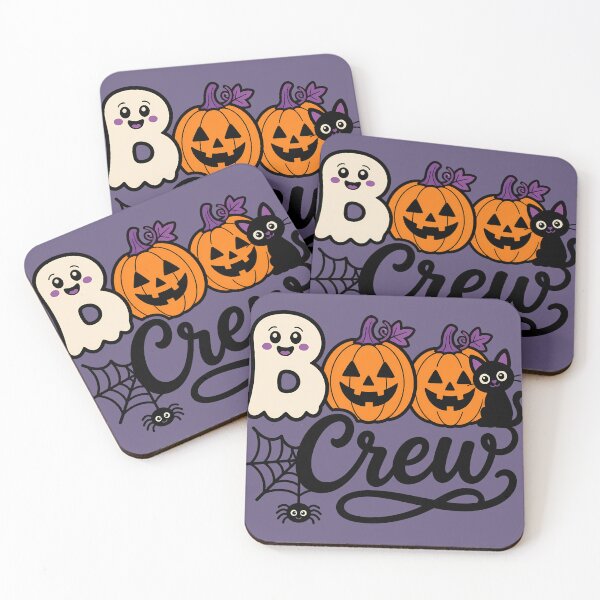 Item preview, Boo Crew Ghost Pumpkin Halloween Family Shirt designed and sold by VectorJoy.