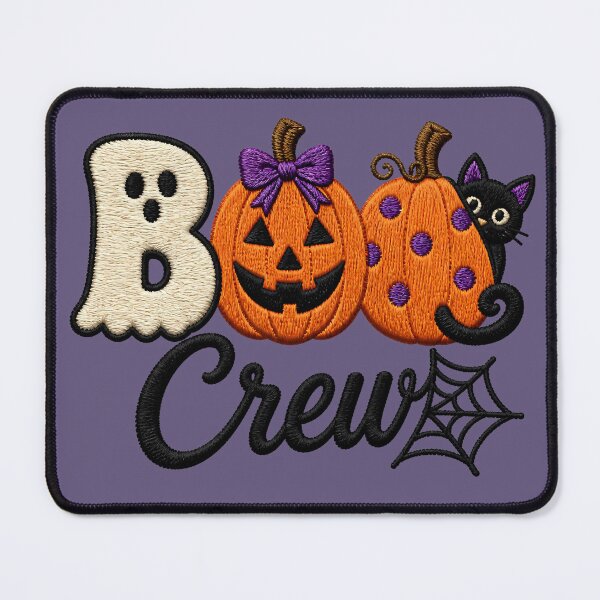Item preview, Boo Crew Ghost Pumpkin Halloween Family Shirt designed and sold by VectorJoy.