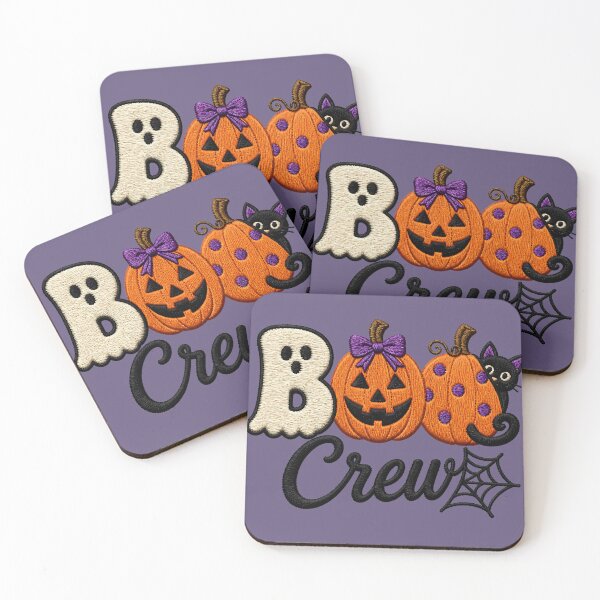 Item preview, Boo Crew Ghost Pumpkin Halloween Family Shirt designed and sold by VectorJoy.