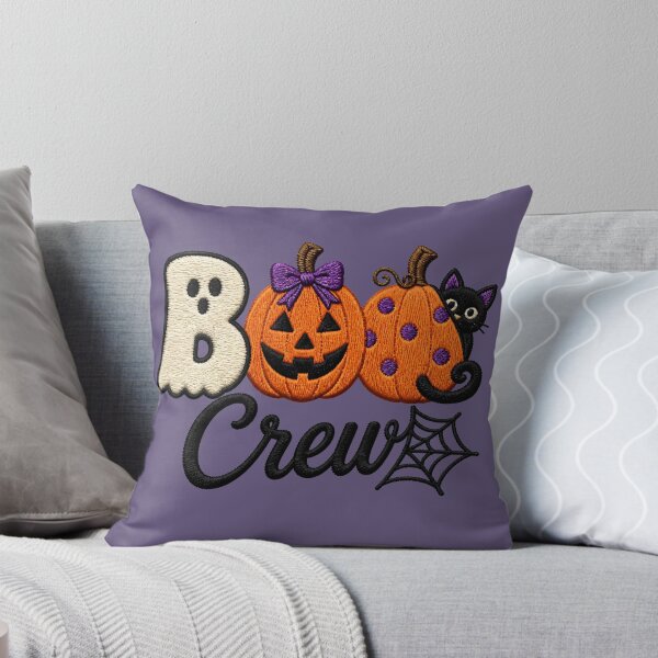 Item preview, Boo Crew Ghost Pumpkin Halloween Family Shirt designed and sold by VectorJoy.