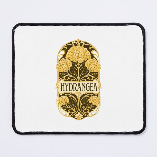 Item preview, Golden Hydrangea Botanical Art – Elegant Vintage Floral Design designed and sold by AMICO77.