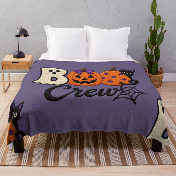 Item preview, Boo Crew Ghost Pumpkin Halloween Family Shirt designed and sold by VectorJoy.