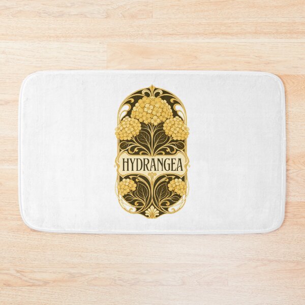 Item preview, Golden Hydrangea Botanical Art – Elegant Vintage Floral Design designed and sold by AMICO77.