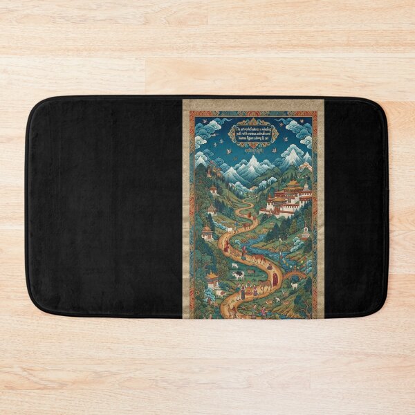 Item preview, Buddhism Print - The Nine Mental Abidings Samatha designed and sold by MASONa03.