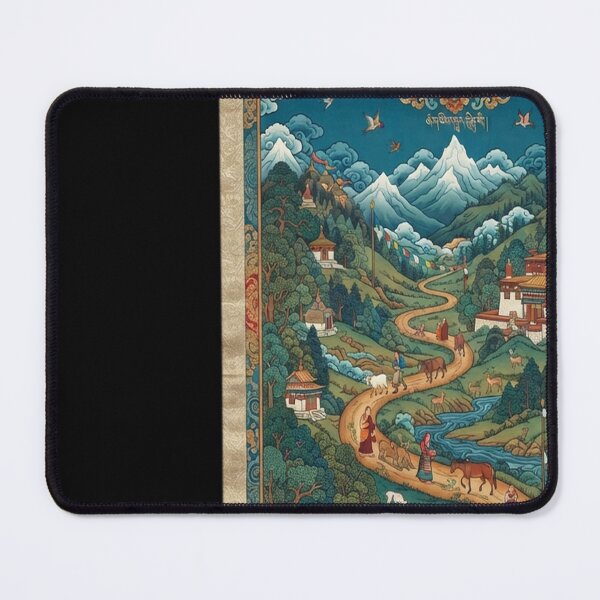 Item preview, Buddhism Print - The Nine Mental Abidings Samatha designed and sold by MASONa03.