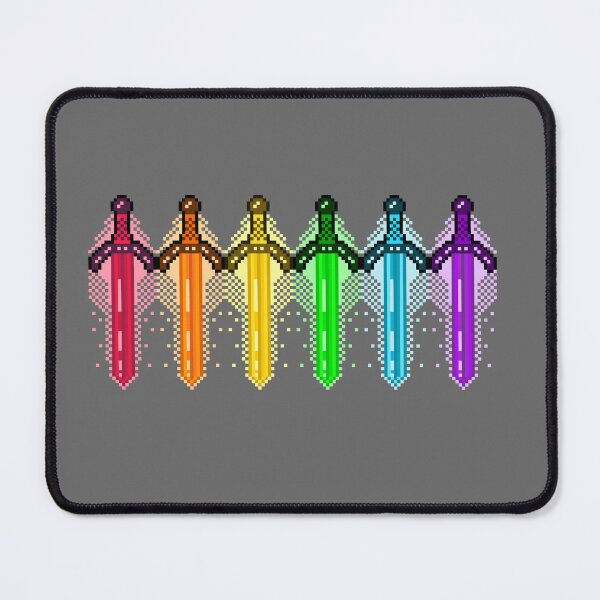 Item preview, Rainbow crystal swords LineUp designed and sold by Ascella-Art.