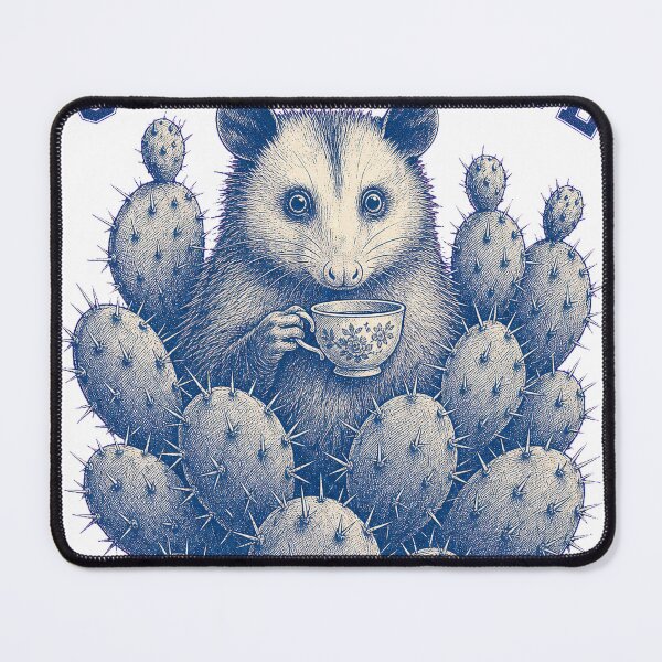 Item preview, Stay Positive Opossum Vintage Engraving Graphic Tee designed and sold by KIDEnia.