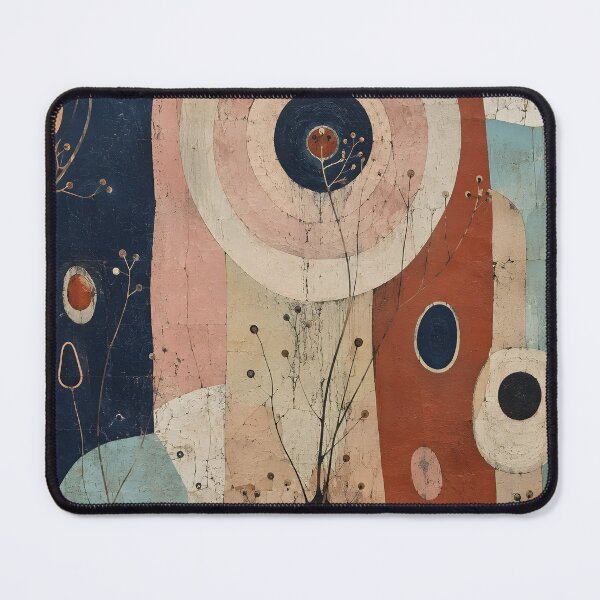 Item preview, Mid Century Modern Botanical Abstract – Geometric Organic Shapes Wall Art designed and sold by GutyzDesignsES.