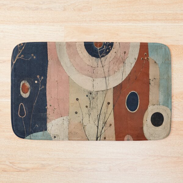 Item preview, Mid Century Modern Botanical Abstract – Geometric Organic Shapes Wall Art designed and sold by GutyzDesignsES.