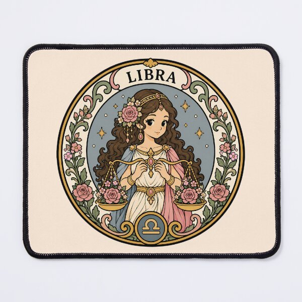 Item preview, Zodiac Sign Libra - The Scales designed and sold by FloreDreamStudio.