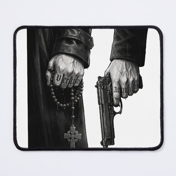 Item preview, Veritas Aequitas - The Saints' Vow Noir designed and sold by EnigmaticGoth.