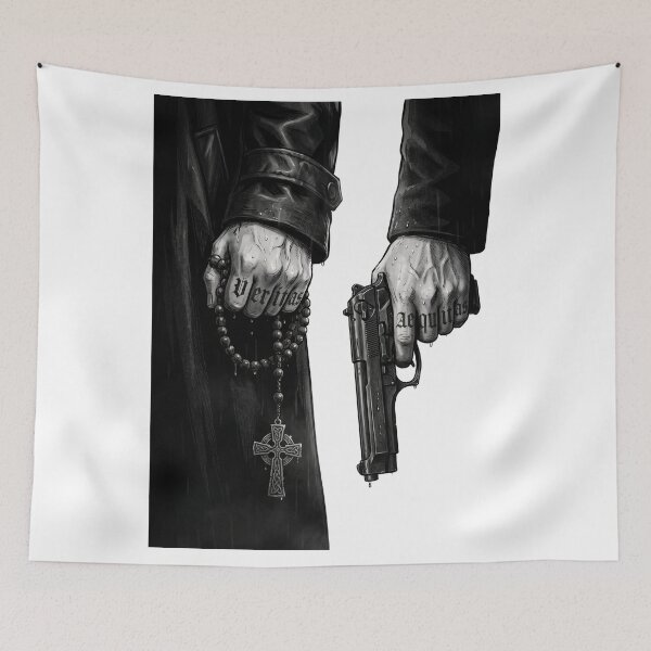 Item preview, Veritas Aequitas - The Saints' Vow Noir designed and sold by EnigmaticGoth.