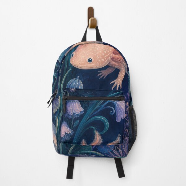 Item preview, Moonlit Axolotl Reed Garden designed and sold by aihrgdesign.
