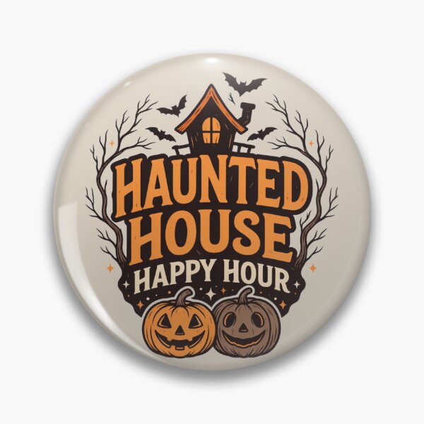Item preview, Halloween Haunted House - Haunted House Happy Hour designed and sold by No Excuses Supply.