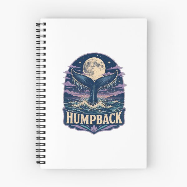 Item preview, Humpback Whale Tail Ocean Art – Vintage Marine Wildlife Design designed and sold by AMICO77.