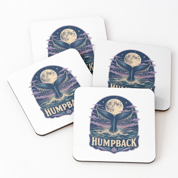Item preview, Humpback Whale Tail Ocean Art – Vintage Marine Wildlife Design designed and sold by AMICO77.