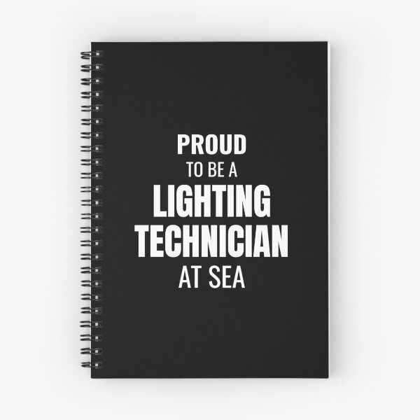 Item preview, Proud to be a Lighting Technician at Sea (White) designed and sold by ShipCrewNation.