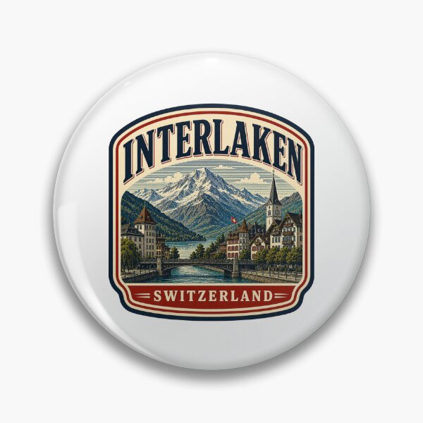 Item preview, Interlaken - Switzerland designed and sold by GoodOldVintage.