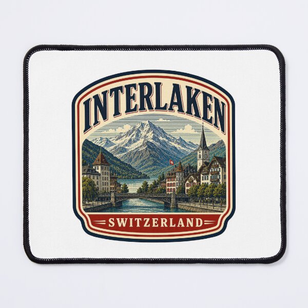 Item preview, Interlaken - Switzerland designed and sold by GoodOldVintage.