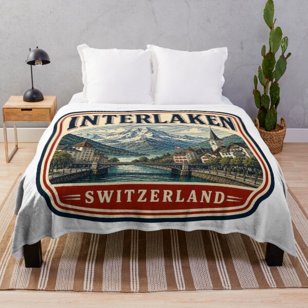 Item preview, Interlaken - Switzerland designed and sold by GoodOldVintage.