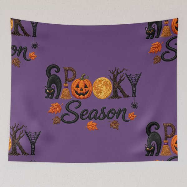 Item preview, Spooky Season Black Cat Pumpkin Fall Shirt designed and sold by VectorJoy.