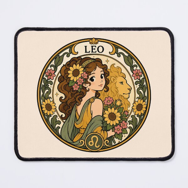 Item preview, Zodiac Sign Leo - The Lion designed and sold by FloreDreamStudio.