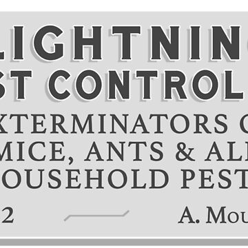 Artwork thumbnail, Lightning Pest Control by Normbot2000