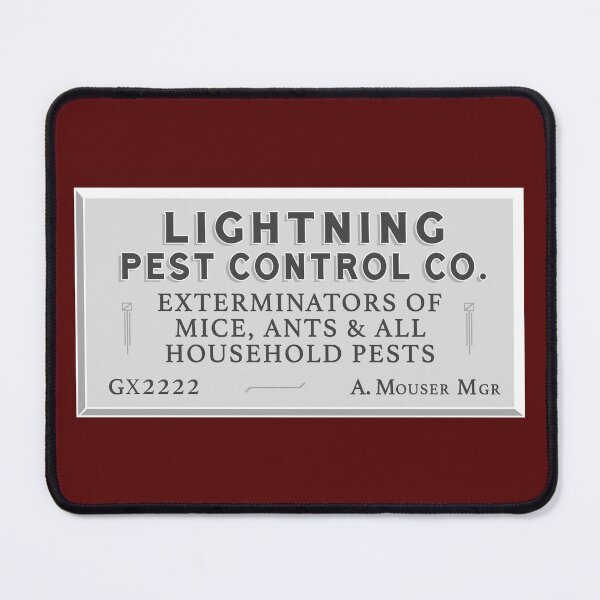 Item preview, Lightning Pest Control designed and sold by Normbot2000.