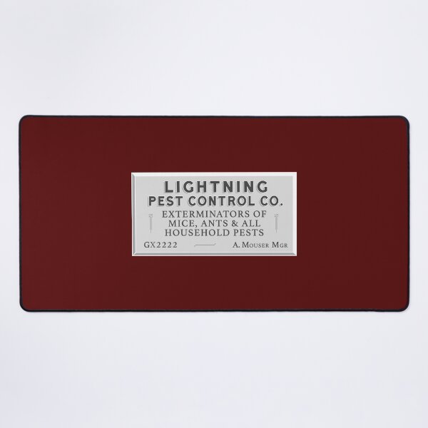 Item preview, Lightning Pest Control designed and sold by Normbot2000.