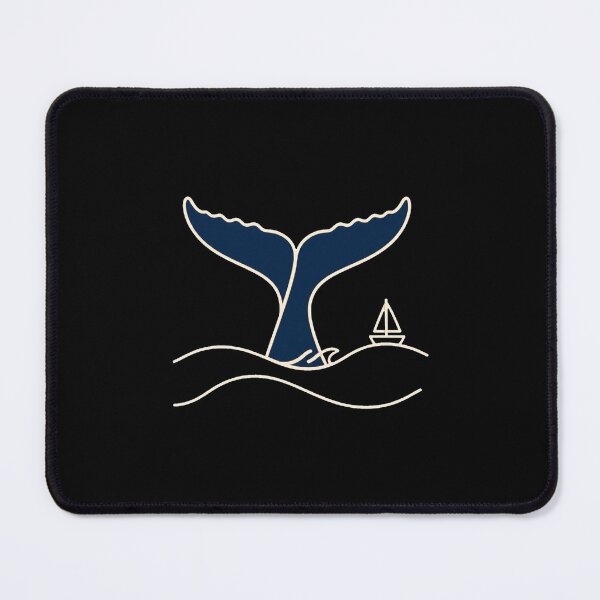 Item preview, Humpback Whale Tail Ocean Art – Vintage Marine Wildlife Design designed and sold by AMICO77.