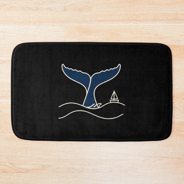 Item preview, Humpback Whale Tail Ocean Art – Vintage Marine Wildlife Design designed and sold by AMICO77.