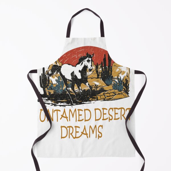 Item preview, Untamed Desert Dreams Vintage Horse Western Art designed and sold by VexioDesign.