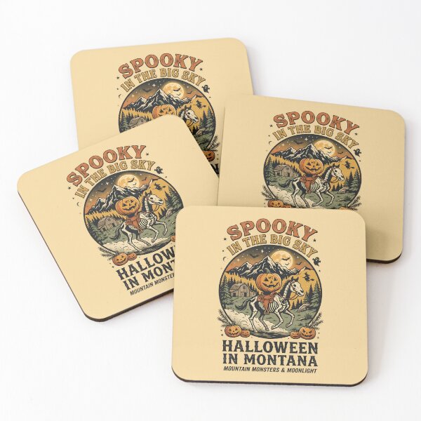Item preview, Spooky in the big sky - Halloween in Montana designed and sold by ParadoxParadox.
