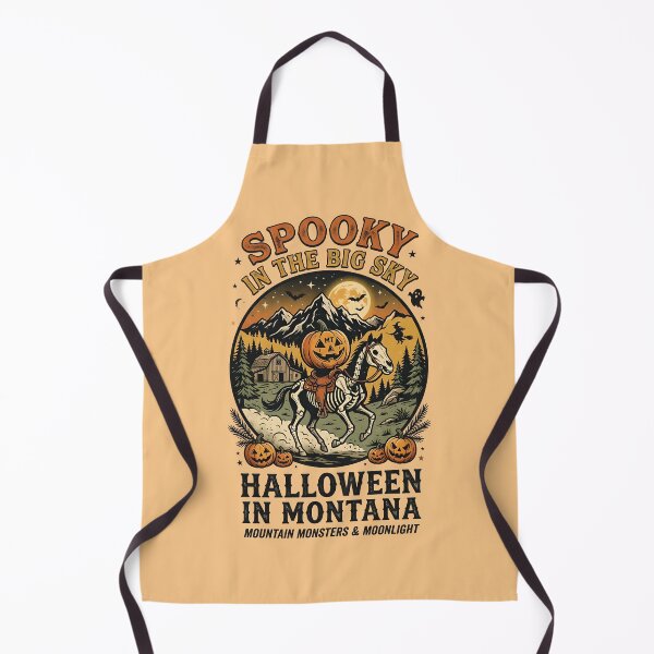 Item preview, Spooky in the big sky - Halloween in Montana designed and sold by ParadoxParadox.