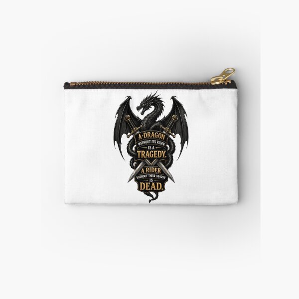 Item preview, A Dragon Without Its Rider - Fantasy Bookish Quote designed and sold by cesarhiar.