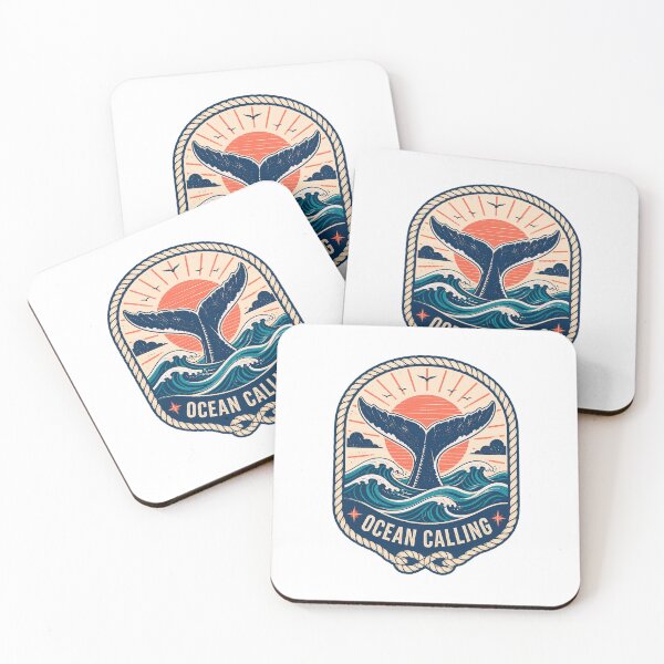 Item preview, Humpback Whale Tail Ocean Art – Vintage Marine Wildlife Design designed and sold by AMICO77.
