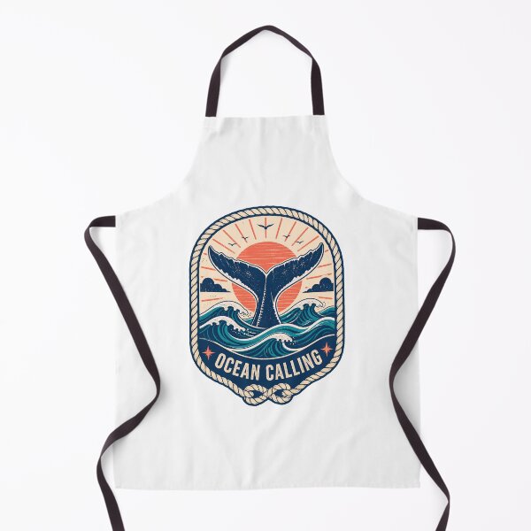 Item preview, Humpback Whale Tail Ocean Art – Vintage Marine Wildlife Design designed and sold by AMICO77.