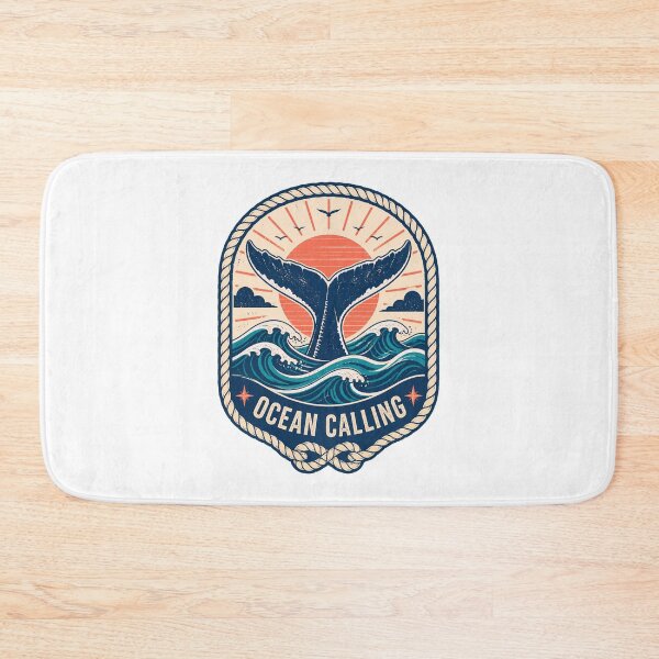 Item preview, Humpback Whale Tail Ocean Art – Vintage Marine Wildlife Design designed and sold by AMICO77.