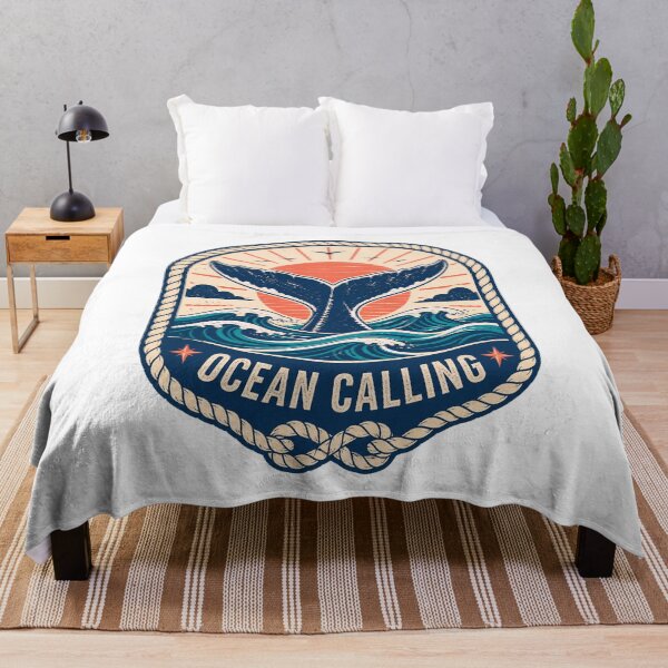 Item preview, Humpback Whale Tail Ocean Art – Vintage Marine Wildlife Design designed and sold by AMICO77.