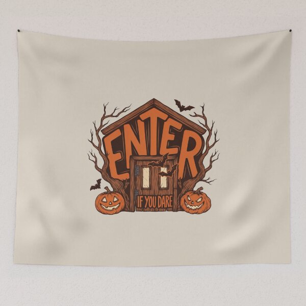 Item preview, Halloween Haunted House - Enter If You Dare designed and sold by No Excuses Supply.