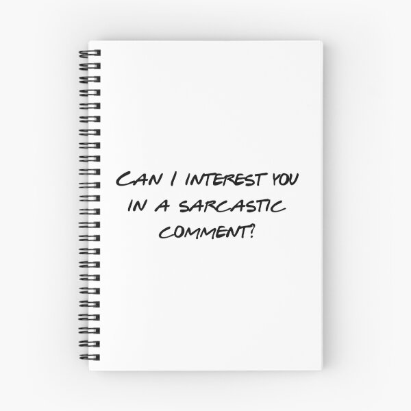 Item preview, Can I Interest You In A Sarcastic Comment - Funny Sarcasm Quote - Dry Humor Gift - Witty Comeback - Retro TV Quote designed and sold by Wesli.