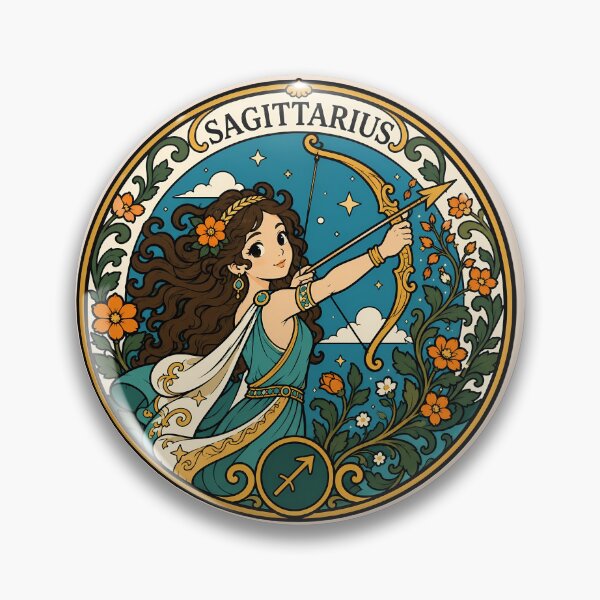 Item preview, Zodiac Sign Sagittarius - The Archer designed and sold by FloreDreamStudio.