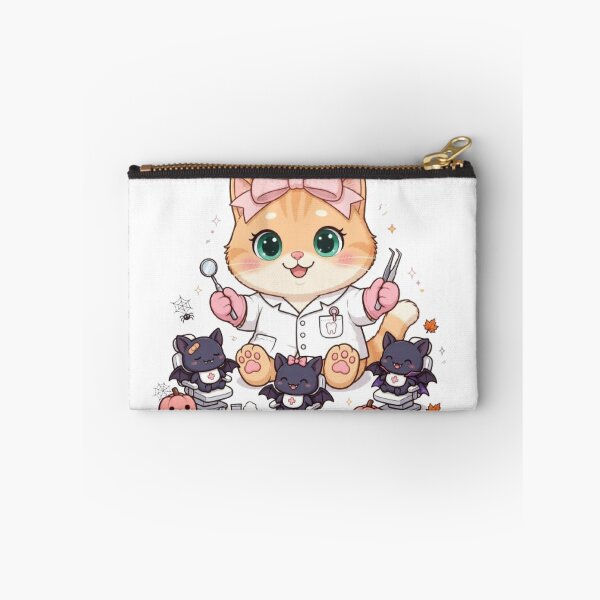 Item preview, Dr Luna The Bat Dentist - Funny Halloween Dentist Cat designed and sold by Luna's World - Moody Vibes Studio.