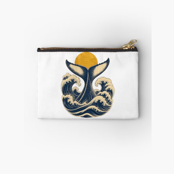 Item preview, Humpback Whale Tail Ocean Art – Vintage Marine Wildlife Design designed and sold by AMICO77.
