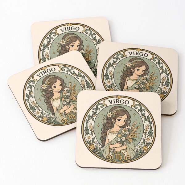 Item preview, Zodiac Sign Virgo - The Maiden designed and sold by FloreDreamStudio.